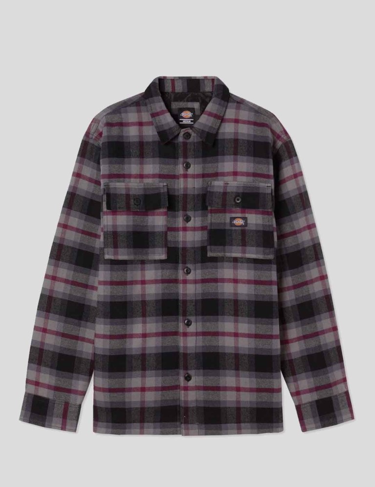 Camisa DICKIES moulton shacket black